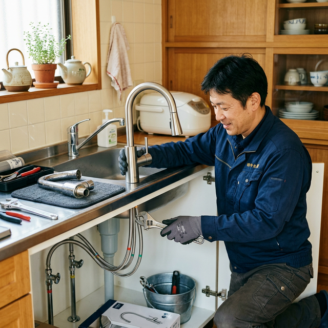 水栓の交換工事