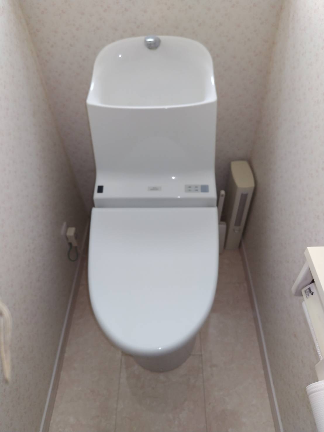 交換前のトイレ